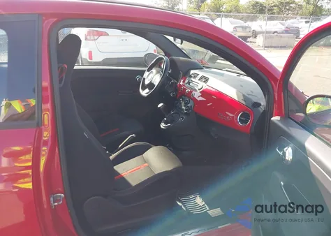 2013 Fiat 500C Abarth z USA, uszkodzony, nr VIN 3C3CFFJH3DT727956